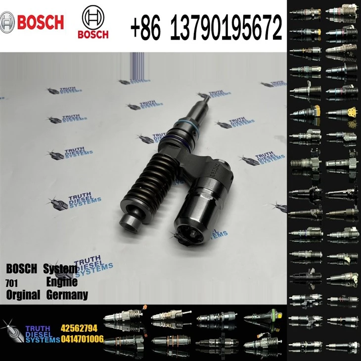 BOSCH Injector 701 High-quality Auto Parts Common Rail Fuel Injector 0414700008 42562794 Original New Injector (1)