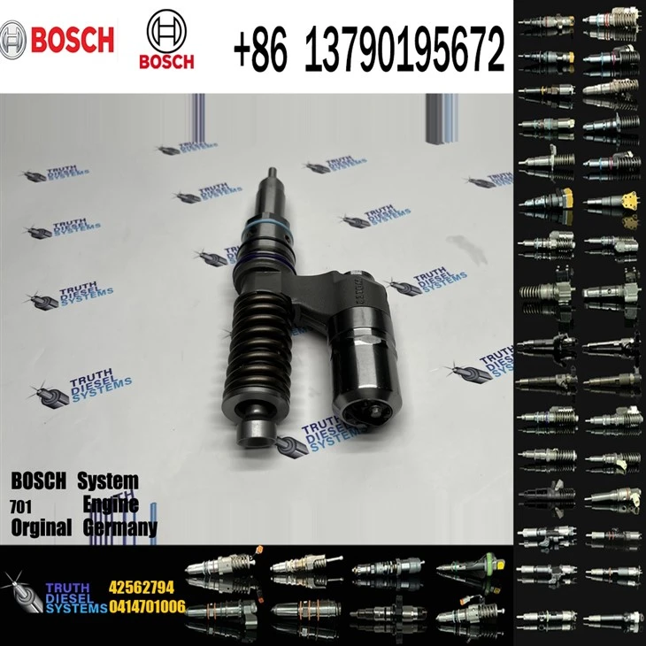 BOSCH Injector 701 Kvaliteetne{1}}Autoosade Common Rail kütusepihusti 0414700008 42562794 Uus originaalpihusti