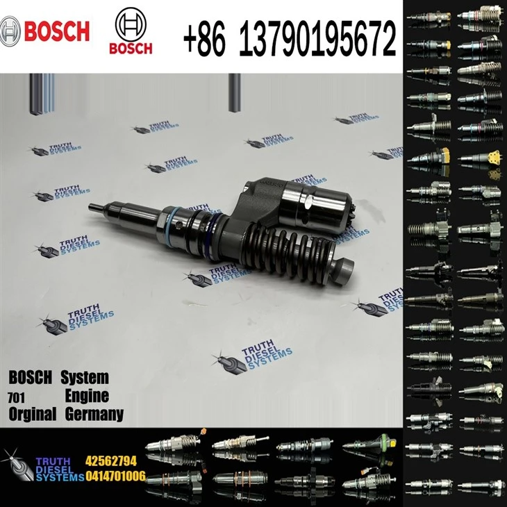 BOSCH Injector 701 High-quality Auto Parts Common Rail Fuel Injector 0414700008 42562794 Original New Injector (6)