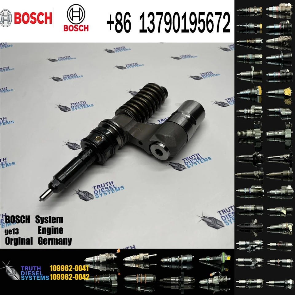 BOSCH pihusti Ge13 pihusti 109962-0061 1099620061 109962-0041 Mootori kütuseotsiku komplekti pump diislikütuse kütusepihusti Volvo mootorile originaal uus pihusti