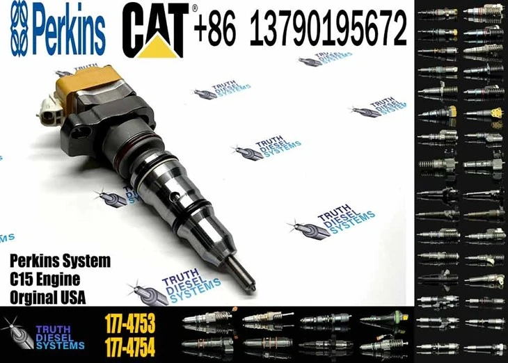 Caterpillar Injector 3126 Good Testing High Competitively Fuel Injector 593597C91R 593597C91r 177-4753 1774752 1774753 177-4752 Suit For Perkins 1306 Original New Injector price