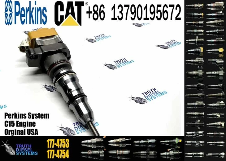 Caterpillar Injector 3126 Good Testing High Competitively Fuel Injector 593597C91R 593597C91r 177-4753 1774752 1774753 177-4752 Suit For Perkins 1306 Original New Injector high quality