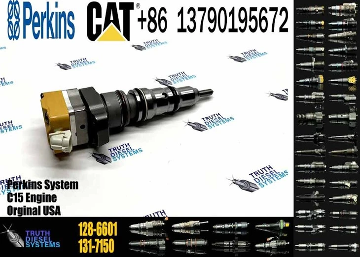 Caterpillar Injector 3126 High Quality Common Rail Diesel Injector 1286601 128-6601 Original New Injector high quality
