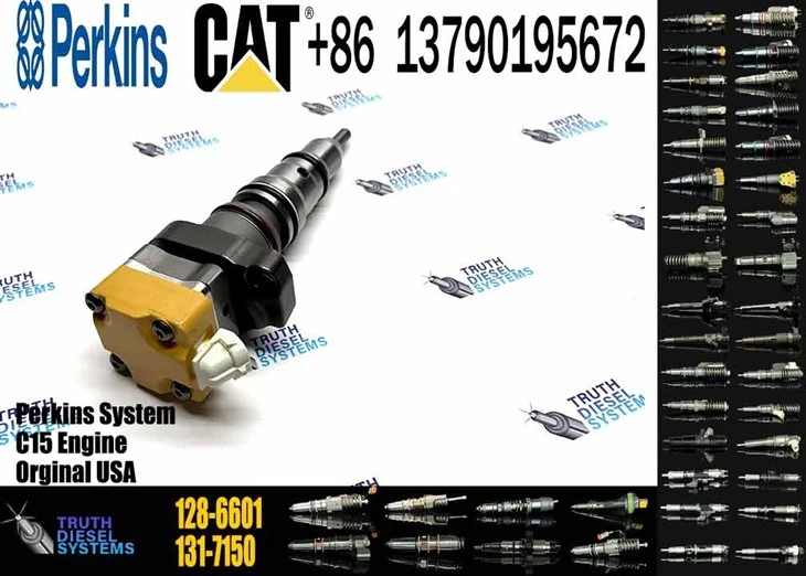 Caterpillar Injector 3126 High Quality Common Rail Diesel Injector 1286601 128-6601 Original New Injector manufacturers