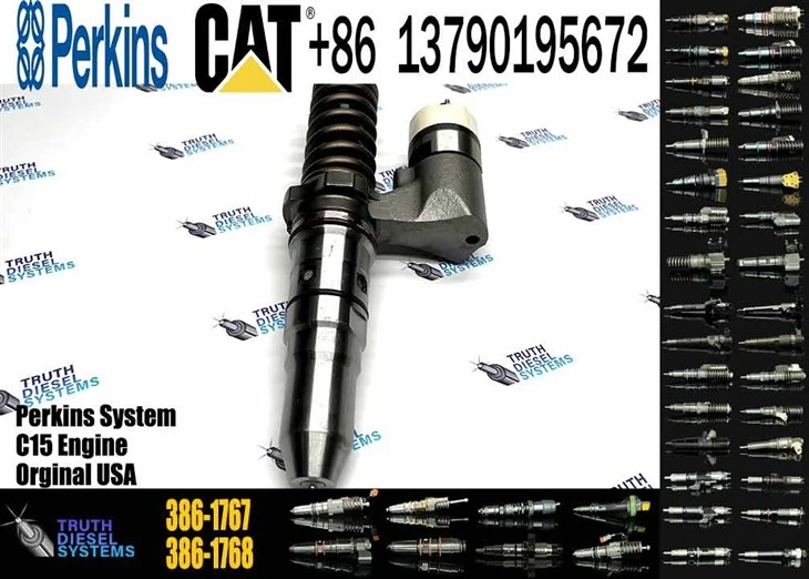 Caterpillar Injector 3512B C3500B Injector Excavator Engine Injectors 386-1760 386-1766 386-1767 Original New Injector high quality