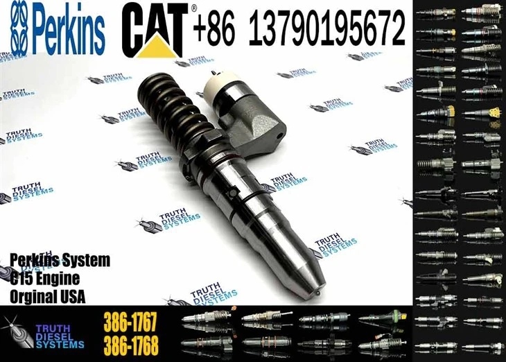 Caterpillar Injector 3512B C3500B Injector Excavator Engine Injectors 386-1760 386-1766 386-1767 Original New Injector factory