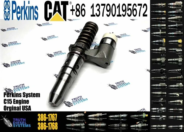 Caterpillar Injector 3512B C3500B Injector Excavator Engine Injectors 386-1760 386-1766 386-1767 Original New Injector suppliers