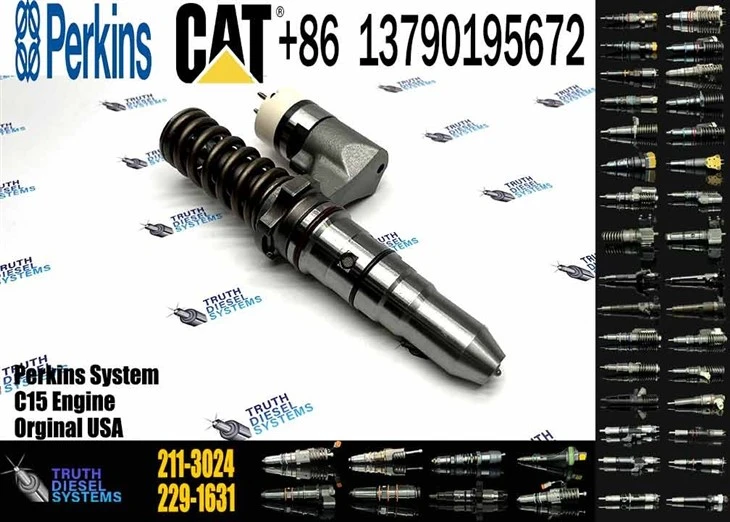 Caterpillar Injector 3512B Diesel Fuel Injector Common Rail Injector CH11945 10R-0956 211-3024 211-3025 10R-8501 234-1400 For C15 C18 Engine Original New Injector best