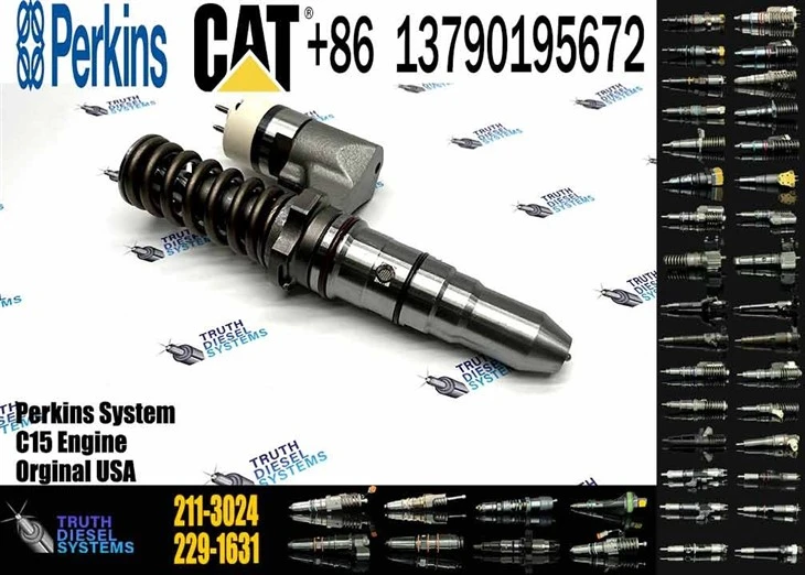 Caterpillar Injector 3512B Diesel Fuel Injector Common Rail Injector CH11945 10R-0956 211-3024 211-3025 10R-8501 234-1400 For C15 C18 Engine Original New Injector high quality