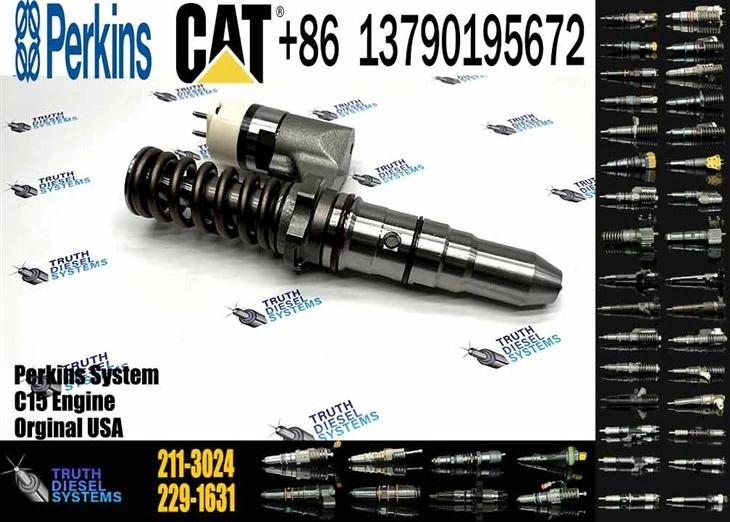 Caterpillar Injector 3512B Diesel Fuel Injector Common Rail Injector CH11945 10R-0956 211-3024 211-3025 10R-8501 234-1400 For C15 C18 Engine Original New Injector suppliers