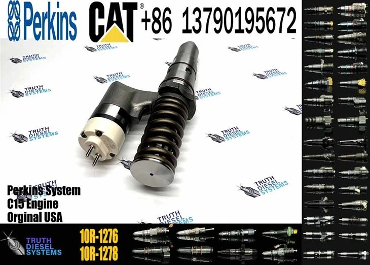 Caterpillar Injector 3512B Excavator Parts 392-0215 Fuel Injector 3920215 10r-1276 10r1276 For Cat 3508b 3512b 3516b3512c 3516c Series Original New Injector suppliers