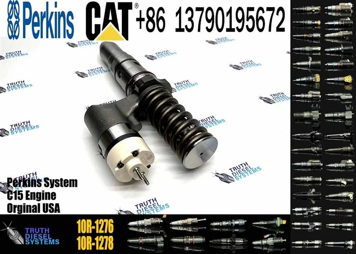 Caterpillar Injector 3512B Excavator Parts 392-0215 Fuel Injector 3920215 10r-1276 10r1276 For Cat 3508b 3512b 3516b3512c 3516c Series Original New Injector best