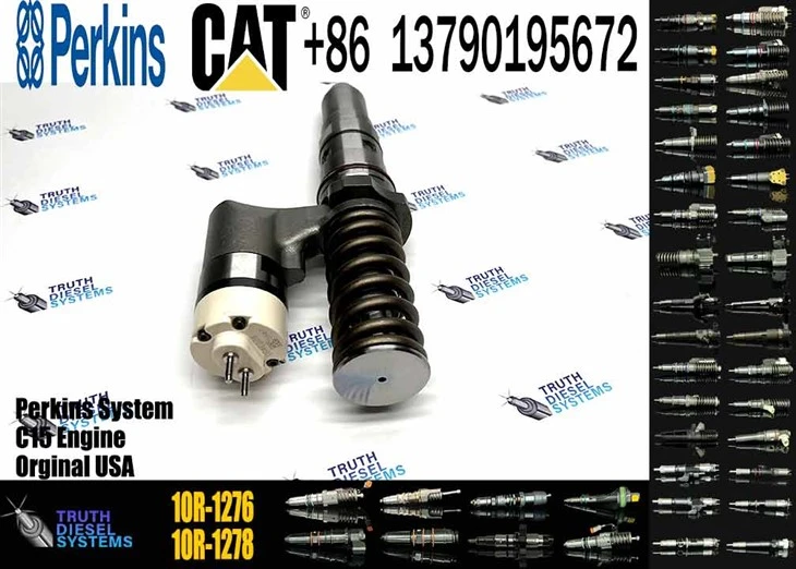 Caterpillari pihusti 3512B ekskavaatori osad 392-0215 ​​kütusepihusti 3920215 10r-1276 10r1276 Cat 3508b 3512b 3516b3512c 3516c seeria uus originaalpihusti