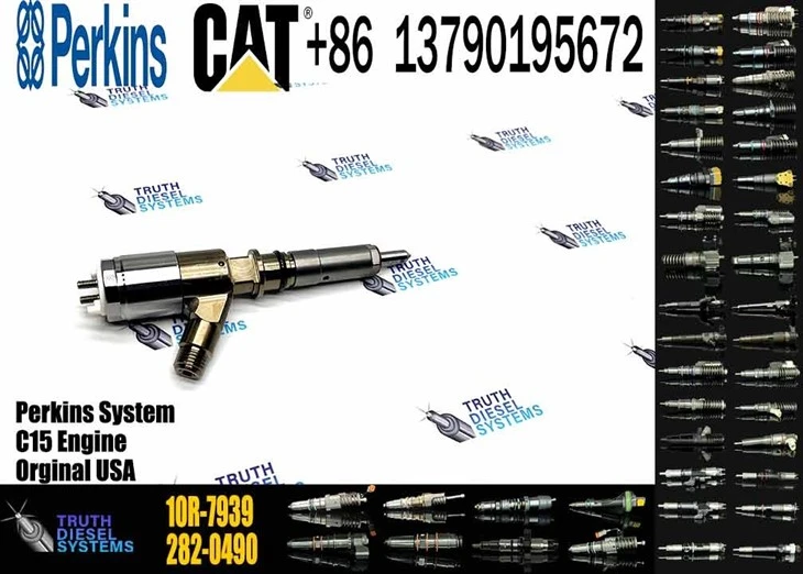 Caterpillar Injector C6 320-0688 Common Rail Diesel Engine Spare Parts Injector 2645A747 10R-7939 320-0688 For 320d For Perkins C6.6 Original New Injector best