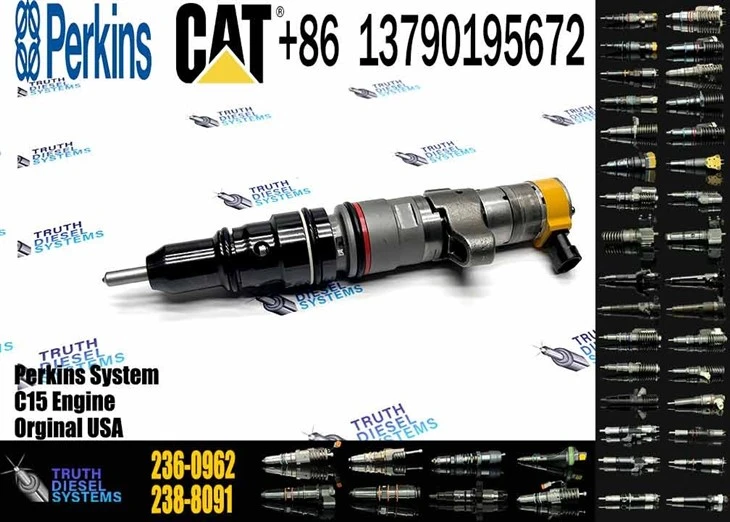 Caterpillar Injector C7 High Quality C-9 Diesel Fuel Injector 235-2887 235-2888 236-0962 10R-7224 2352887 2352888 2360962 10R7224 Original New Injector price