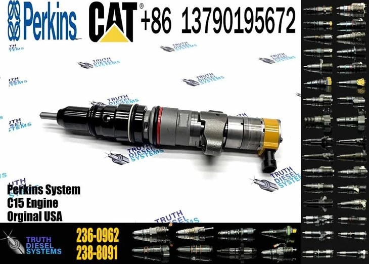 Caterpillar Injector C7 High Quality C-9 Diesel Fuel Injector 235-2887 235-2888 236-0962 10R-7224 2352887 2352888 2360962 10R7224 Original New Injector best