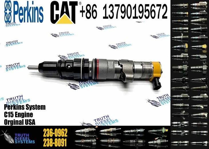 Caterpillar Injector C7 High Quality C-9 Diesel Fuel Injector 235-2887 235-2888 236-0962 10R-7224 2352887 2352888 2360962 10R7224 Original New Injector high quality