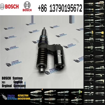 BOSCH Injector 701 Kvaliteetne{1}}Autoosade Common Rail kütusepihusti 0414700008 42562794 Uus originaalpihusti