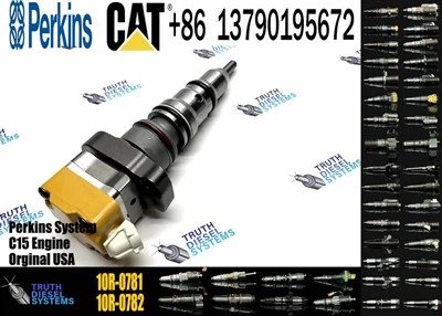 Caterpillari pihusti 3126 kütusepihusti 222-5966 10R-0781 2225966 10R0781 mootorile 3126B/3126E, originaal, uus pihusti