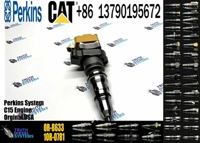 Caterpillari pihusti 3126 uus 162-0218 1620218 0R-8633 0R8633 HEUI kütusepihusti C3126 mootoriekskavaatorile 322C 325C diiselmootori osad, originaal, uus pihusti