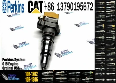 Caterpillari pihusti 3126 uus 222-5963 2225963 10R-1262 10R1262 HEUI kütusepihusti C3126 mootori ekskavaatorile 322C 325C diiselmootori osad, originaal uus pihusti