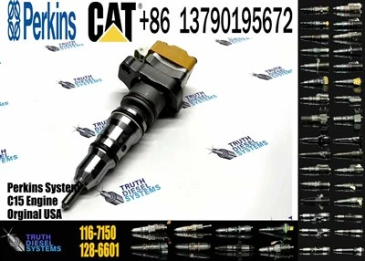 Caterpillari pihusti 3126 originaal kütusepihusti 116-7150 177-4754 jaoks 3116 3126 3126A 3126B 3126E C7 mootori diiselpihusti originaal uus pihusti