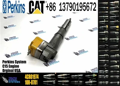 Caterpillari pihusti 3412 232-1183 4CR01974 Common Rail kütusepihusti Cater Pillar 3412E/5110B diiselmootori osad 10R-1266 originaal-uus pihusti jaoks