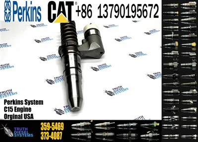 Caterpillari pihusti 3512B 375-4106 3512B diiselmootori osade kütusepihusti 359-5469 392-0217 375-4106 392-0219 ehitusmasinatele, originaal, uus pihusti