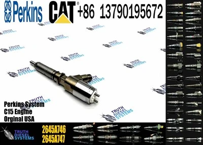 Caterpillari pihusti C6 mootori kütusepihusti 3264700 3200680 10R7671 2645A746 ekskavaatorile 320D 323D diisel ehitusmasinate osad, originaal, uus pihusti