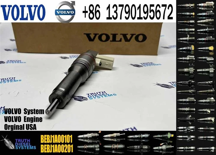 Volvo Injector DAF High Quality And Durable Engine Assembly Components Fuel Injector BEBJ1A00101 1725282 For Cummins Engine Original New Injector factory